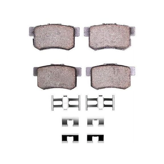 Rear Brake Pad Set - Compatible with 2005 - 2016 Honda CR-V 2006 2007 2008 2009 2010 2011 2012 2013 2014 2015