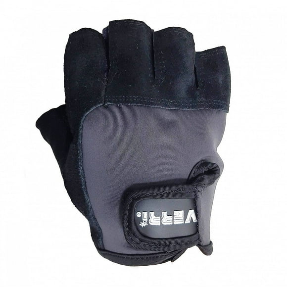 Guantes Para Ciclismo En Gamuza De Res Verri Ciclismo 4600 Mediana