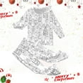 thumbnail image 2 of Gaexia Family Christmas Colorable Pjama Matching Sets DIY Hand Painted Sleepwear Xmas Cute Funny Colouring Pjs 2 Piece Sets, 2 of 6