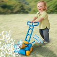 thumbnail image 4 of Máquina automática de burbujas para cortacésped, soplador para hacer jabón, andador de actividades para bebés, juguetes para niños al aire libre, regalo para niños, 4 of 4