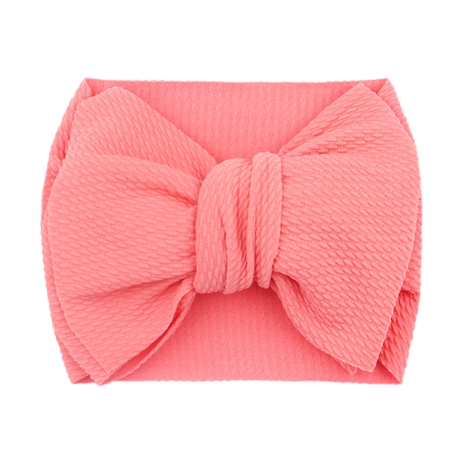 KVPLBQFD 10 Pack Bow Knot Headband for Baby Soft Big Flower Hairband Newborn Infant Soft Skin Friendly Headwraps Toddler Hair Accessories for Photography
