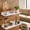 White, variant on 2 PCS Floating Shelves for Wood Slat Panels, 6x3.5 PLA Shelves for Storage and Display on Acoustic Slat Panels, for Living Rooms, Bedrooms and Offices