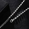 thumbnail image 3 of Collier Cravate en Strass pour Femmes, Collier Mode pour Fête, 3 of 10