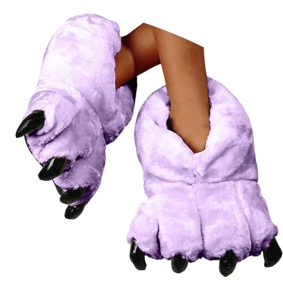 HNMKIU Warm Slippers Men's Bootie Slippers Soft Comfy Memory Foam Non Indoor Shoes with Collar slippers for men Brown,One Size