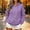 Purple, variant on PRINxy Women's Solid Color Hoodie Long Sleeve Oversized Full Zip Jacket Drawstring with Pockets Soft Cozy for Fall Winter Black S