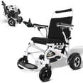 thumbnail image 1 of Silla de ruedas eléctrica VEVOR para adultos mayores, capacidad de peso de 136 kg, 50 cm de ancho, ligera, plegable, motorizada, de aleación de aluminio, todoterreno y de largo alcance., 1 of 5