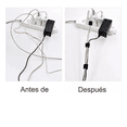 thumbnail image 3 of Cincho Suja Cables, Brida Con Velcro Reutlizable 200 Pzs Xtellar negro, 3 of 3