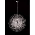 thumbnail image 1 of Bethel International Clear Crystal Beaded Sputnik Chandelier with Chrome Hardware-Size:D25" x H25", 1 of 1