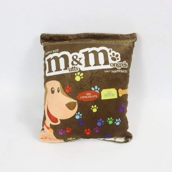 M & M Dog Toy Bag of Candy