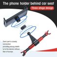 thumbnail image 3 of CAROOTU Car Headrest Phone Holder Clip 360 Rotating Back Seat Phones Mount Bracket, 3 of 7