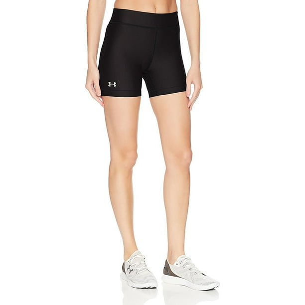 Under Armour Under Armour Women's HeatGear Armour Middy Shorts, Black