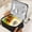 Black-As shows, variant on Vxdvou Portable Food Warmer Lunch Box, USB Powered Heated Lunch Box with Insulated Bag, Mini Food Warmer for Office & Car, Leak-Proof Portable Food Warmer, Black/Gray, Kitchen Essentials for Travel