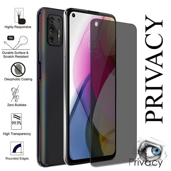 For Motorola Moto G Stylus 2021 / XT2115 Anti-Spy Privacy Anti-Glare Ultra-Thin Clear 9H Hardness Tempered Glass Protective Film
