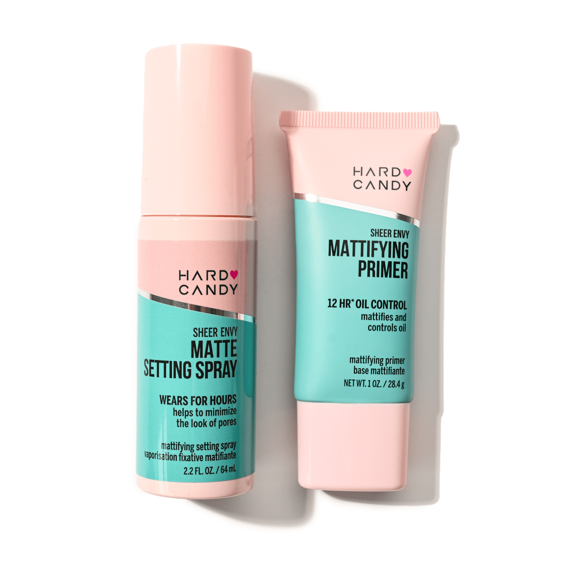 Hard Candy Mattifying Setting Spray, 12-Hour Shine Control with Long-Lasting Makeup Lock