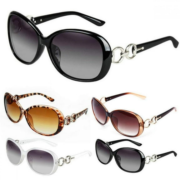 Oversized Polarized Sunglasses for Women Vintage Big Frame UV400 Sun Glasses Ladies Shades Eyewear