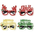 thumbnail image 3 of Dserhfy Christmas Party Santa Claus Snowman Glasses Adult Kids Gift Xmas Decor Eyewear, 3 of 8