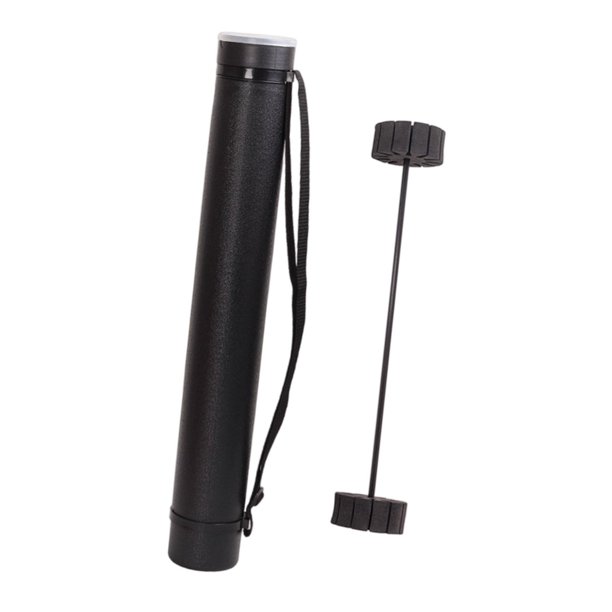 Estuche organizador para carcaj ajustable y tubo para flechas, portátil, de PE y EVA. negro
