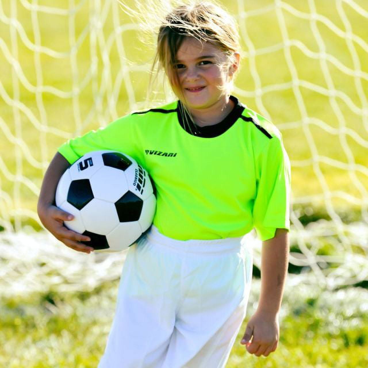 Vizari Sport Youth Napa Soccer Shorts, Male, Black Color, Extra Small