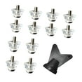 thumbnail image 4 of 12 piezas de calzado de fútbol Spikes Spikes Spikes no slip portátiles 13 mm 16 mm Studs de rugby para competencia de deportes al aire libre en, 4 of 8
