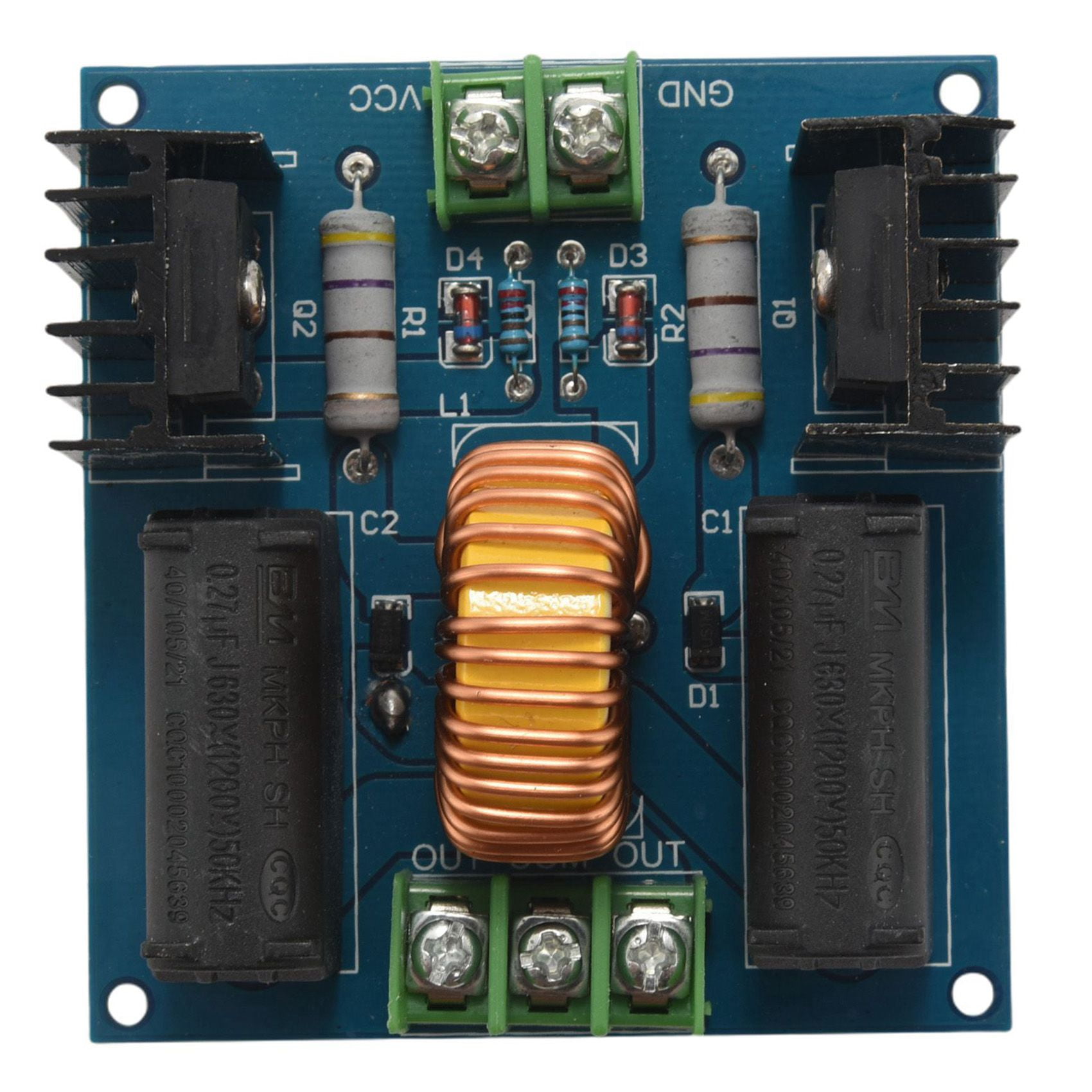 ZVS Driver Board ZVS Induction Heating Circuit DC1230V Zero Voltage