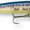 Glass Blue Minnow, variant on Rapala Husky Jerk 08 Fishing Lure 3 1/8" 1/4oz Baby Bass