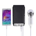 thumbnail image 5 of TalentCell Rechargeable 72W 132WH 12V/11000mAh 9V/14500mAh 5V/26400mAh DC Output Lithium Ion Battery Pack For LED Strip and CCTV Camera, Portable Li-ion Power Bank, Black, 5 of 5