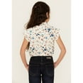 thumbnail image 4 of Shyanne Girls' Pine Haven Printed Sleeveless Snap Western Shirt - SGSP24W20-CRM X-  US, 4 of 4