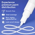 thumbnail image 4 of ARTISTRO 2 White Acrylic Paint Markers - 0.7mm Extra Fine-Tip Paint Pens - Perfect for Crafting, Art Projects, & More, 4 of 8