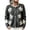 1Grey, variant on Women's Floral Cardigan Button Down Round Neck Long Sleeve Knit Sweater Casual Fall Winter Outwear,XXL