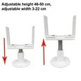 thumbnail image 2 of Support de Radiateur Vintage 46-50cm Support de Sol Réglable, 2 of 12