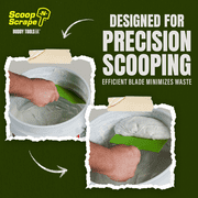 Scoop-N-Scrape by Buddy Tools Curved Nylon Scraper - Multi-Use