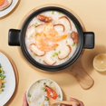 thumbnail image 5 of Ceramic Retro Casserole 2.5L Large Capacity Thickened and Taller Soup Pot High Temperature Resistant Cooking Pot, 5 of 5