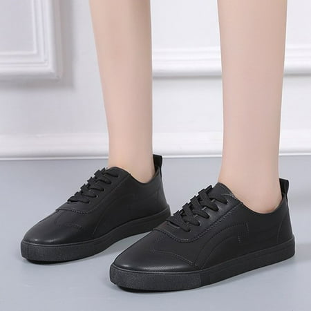 

Cathalem Casual Dress Shoes for Women Leopard Fashion Printing Women s Single Shoes Flat Bottom Womens Air 1 Low Casual Shoes A 7
