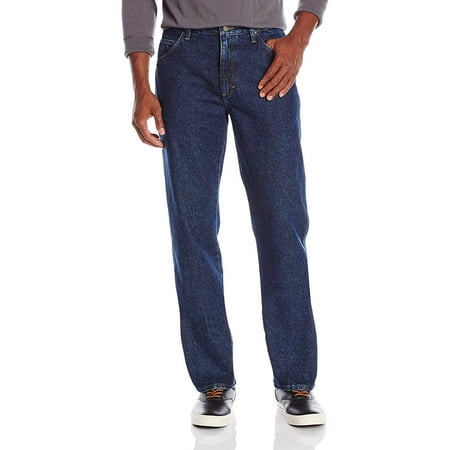 Wrangler Authentics Men's Classic 5-Pocket Regular Fit Jean,Dark Rinse ...