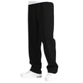 thumbnail image 4 of NIEWTR Men's Casual Pants Lightweight Quick Dry Hiking Running Workout Outdoor Sports Sweat Pants Business Casual Pants For Men (S,Z03-Black), 4 of 9