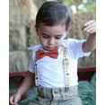thumbnail image 4 of Noah's Boytique Baby Boys Thanksgiving Outfit Gobble Suspenders Bow Tie Newborn, 4 of 4