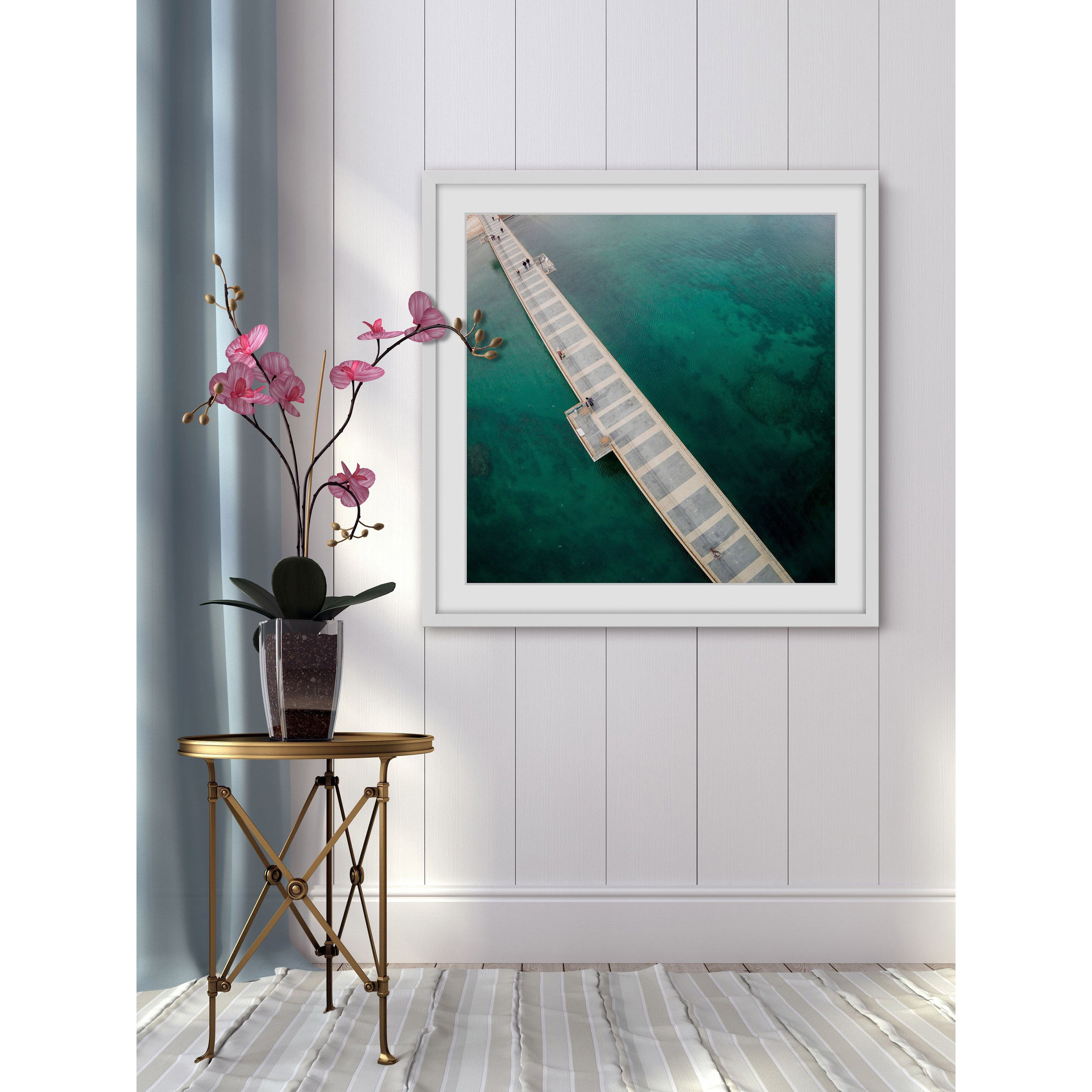 Marmont Hill "Water Walk" by Karolis Janulis Framed Painting Print