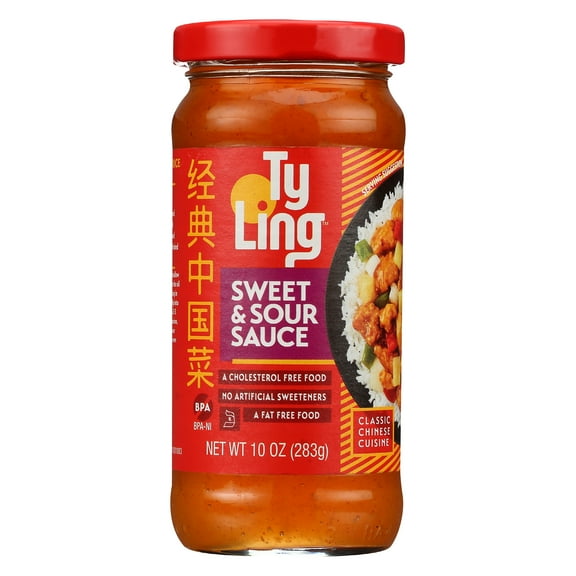 Pack of 6, Ty Ling Sweet & Sour Sauce, 10 oz