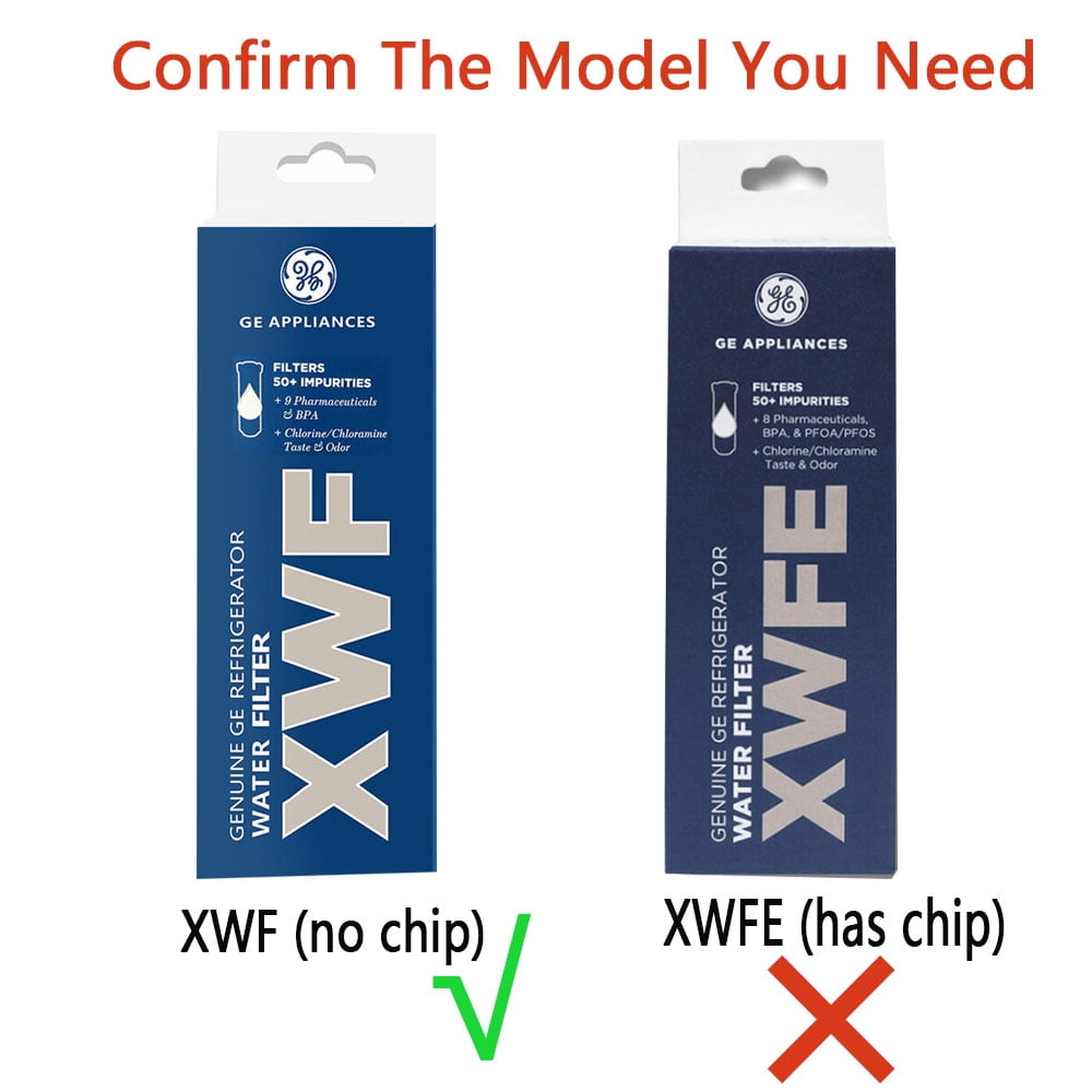 3 Pack X W F Filter Replacement/Compatible.- (without chip)