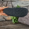 thumbnail image 6 of Women's Wide Width Perforated Mule Flats, Closed Toe Faux Leather Cutout Slippers, Comfortable Casual Summer Shoes for Daily & Outdoor Wear, Multi-Color, 6 of 10