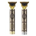 thumbnail image 4 of Professional Gold Hair Clippers with T9 R-Shaped Zero-Distance Obtuse Angle Blade, 0mm Ultra-Short Tooth Pitch, 3.7V 1200mAh Battery Included, USB Rechargeable, 4 Limit Combs (1.5mm-4mm), Titanium &, 4 of 5