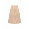 thumbnail image 2 of Forever 21 Chiffon Tiered Maxi Skirt, Color-Cream, Size-M, 2 of 4