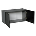 thumbnail image 3 of 33" x 18" Wall Cabinet-Double Door-with Black Matte door, 3 of 5