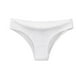 thumbnail image 1 of Calzoncillos Talle Bajo Gibobby Ropa interior seda helada para mujer Color sólido （Blanco， XL), 1 of 2