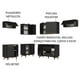 thumbnail image 4 of Madesa Gabinete de Cocina Integral Completa de Esquinero 402 cm Reims Negro 03, 4 of 8