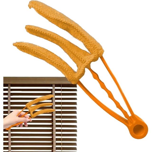 Microfiber Blind Duster, Window Track Crevice Cleaning Brushes | Air Conditioning Outlet Cleaning Brush, Car Air Outlet Brush Multi-Function Cleaning Brush, Cleaner Door Track Crevice Duster