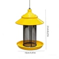 thumbnail image 3 of AYktou Bird Feeders for Outdoor Hanging, Tower-Style Metal Mesh Garden Hanging Birds Feeder Automatic Birdfeeder Balcony Birds Feeding Box Outside Large Capacity Food Feeder Container, 3 of 9