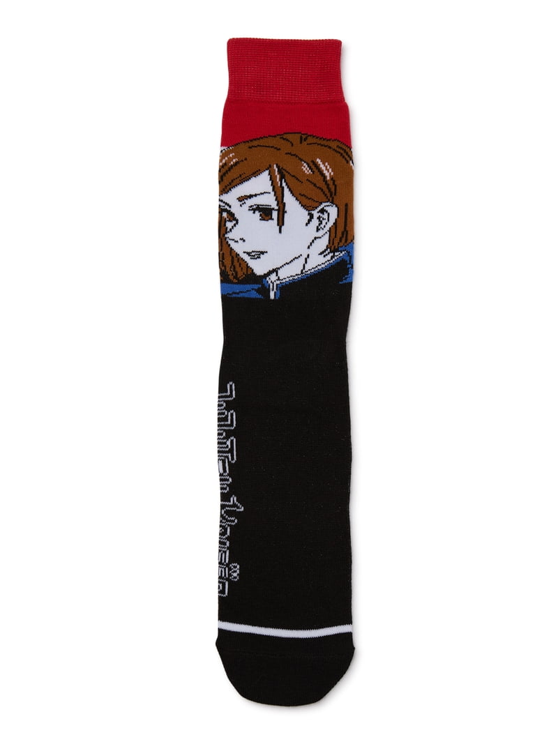 Jujutsu Kaisen Men's Crew Socks, 6-Pack - Walmart.com