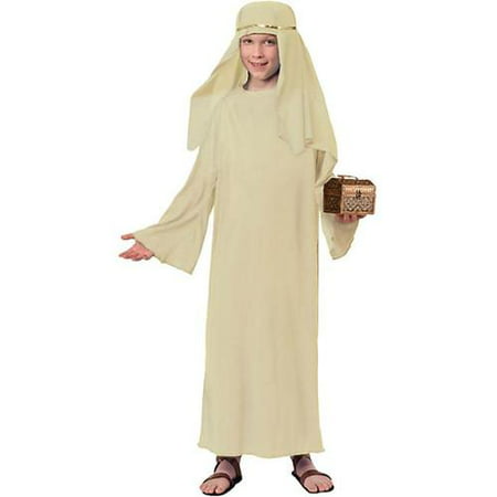 Ivory Biblical Robe with Headdress Costume for Kids - Walmart.com
