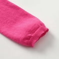 thumbnail image 6 of Splozh Sweaters for Girls 0-9 Years Girls Bolero Cardigan Shrug for Dresses Long Sleeve Button Knit Cropped Sweater,Hot Pink,2-3 Years, 6 of 9